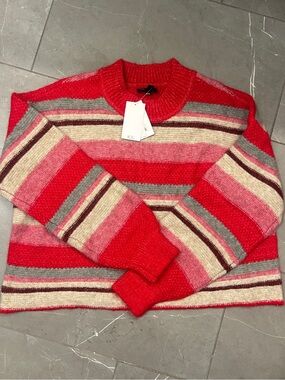 Color Stripped Sweater